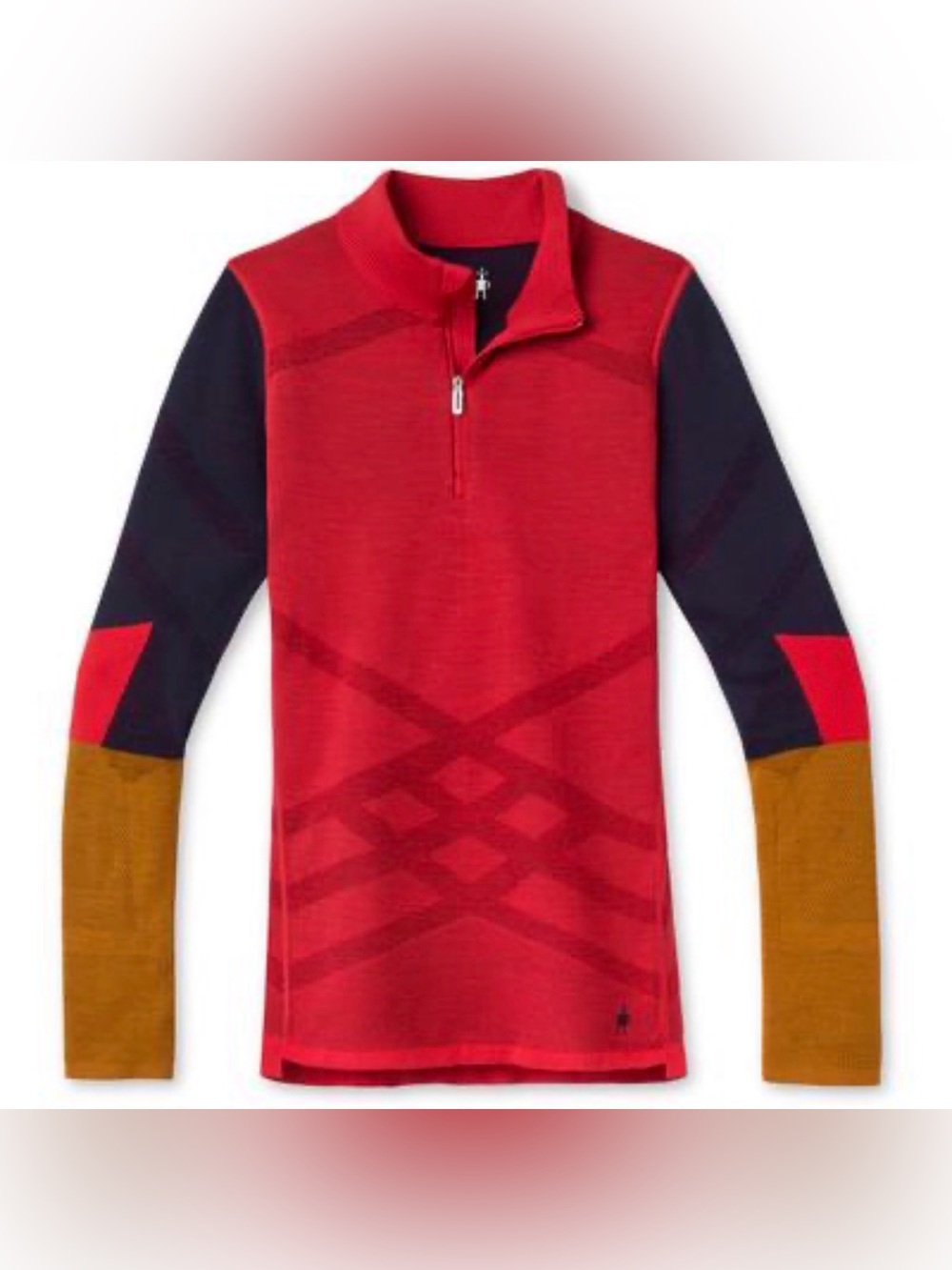 Smartwool  Intraknit Merino 200 Colorblock 1/4 Zip